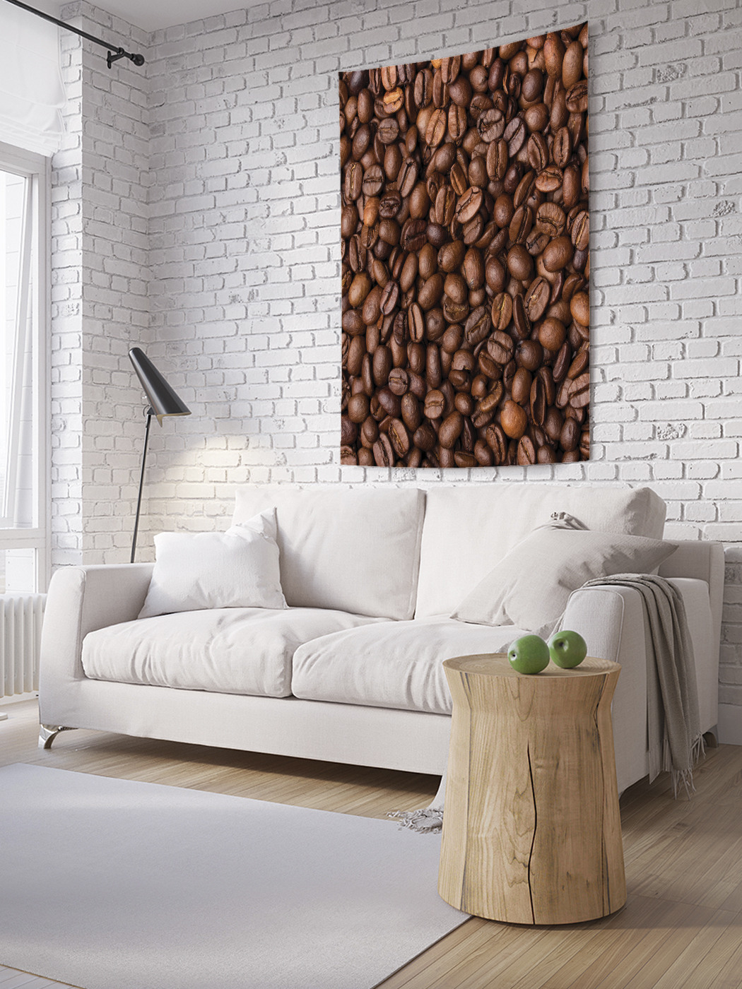 

Вертикальное фотопанно на стену JoyArty Кофейные зерна 100x150 см, Кофейные зерна