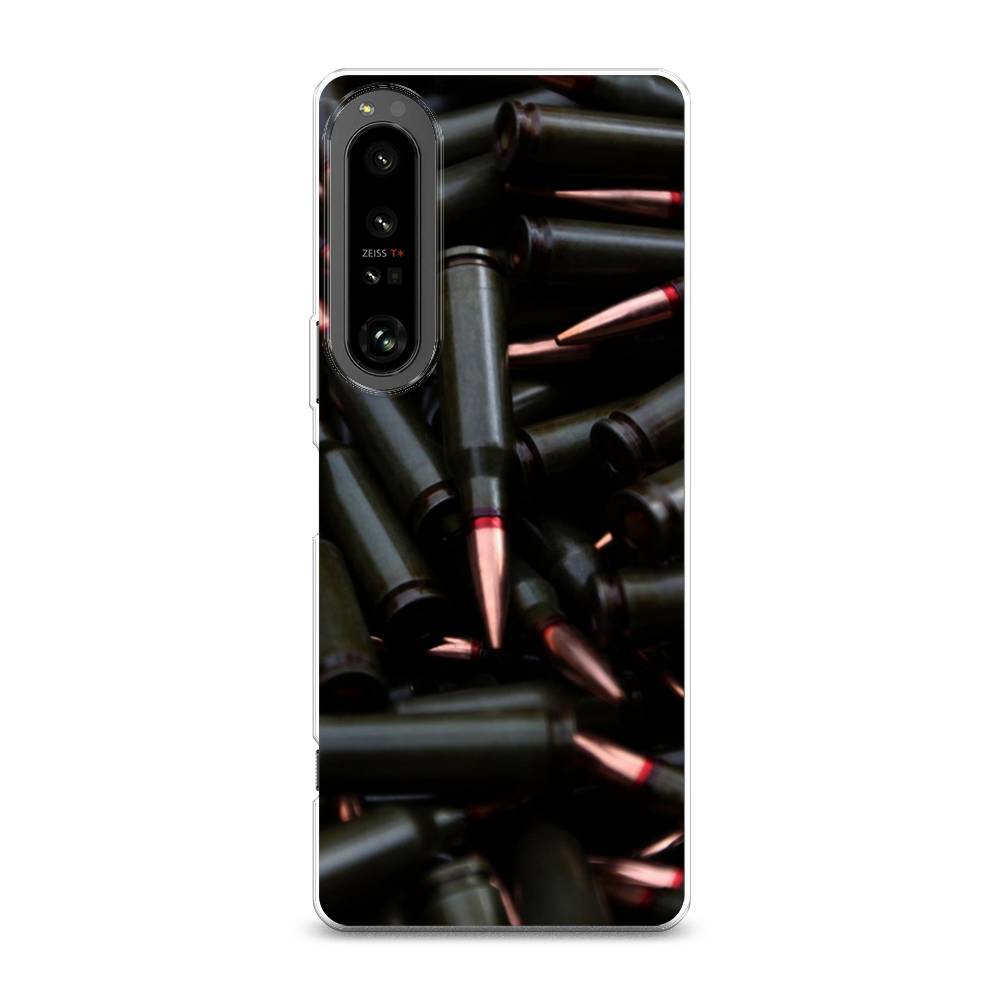 

Чехол Awog на Sony Xperia 1 IV "Пули черные", Разноцветный, 55150-5