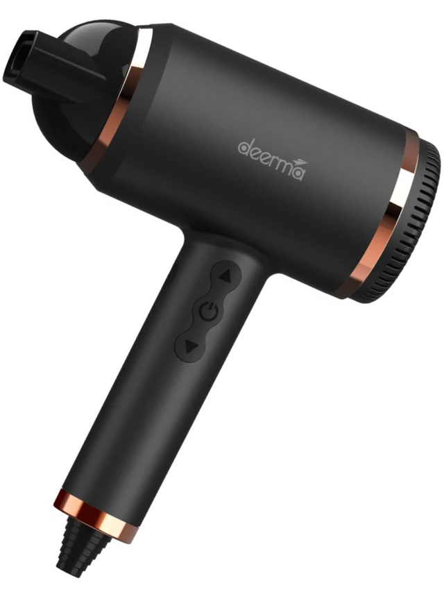

Фен Deerma DEM-CF20W 1600 Вт черный, DEM-CF20W