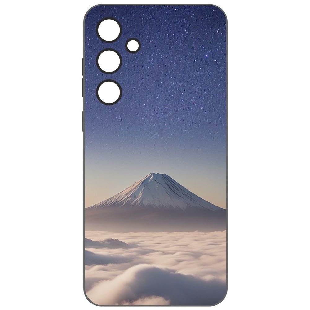 

Чехол-накладка Krutoff Soft Case Япония, Фудзияма для Samsung Galaxy A35 5G A356 черный