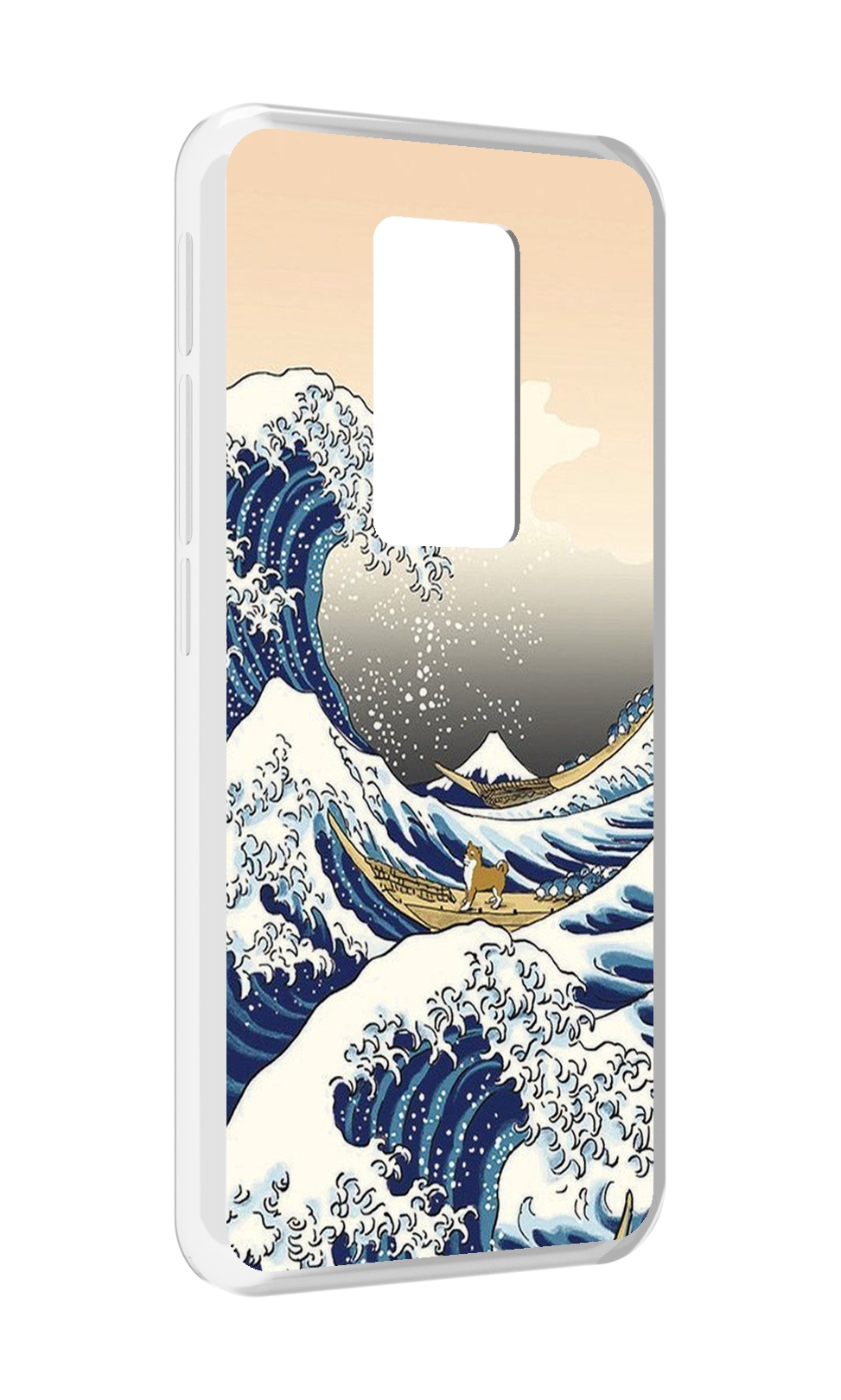 

Чехол MyPads собаки-на-плоту для Motorola Defy 2021, Прозрачный, Tocco