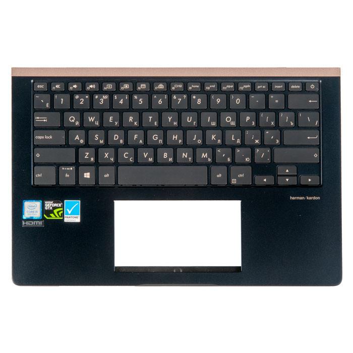 Клавиатурный чехол синий для Asus UX450F, UX450FD, UX450FDX, модель 13N1-5SA0211.