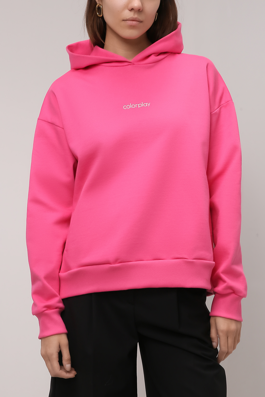 

Худи женское COLORPLAY CP21081157 розовое M, CP21081157