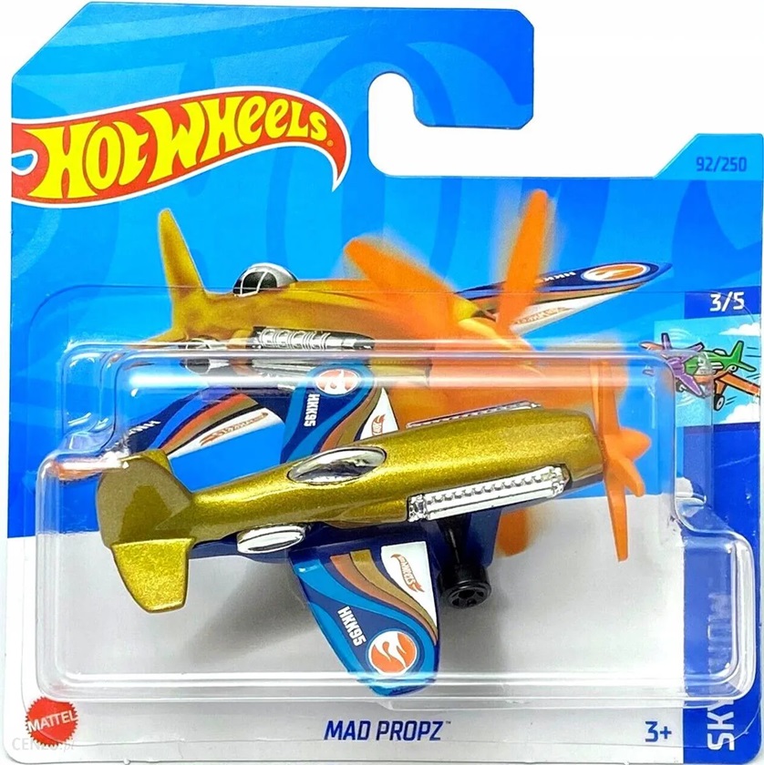 Игрушечная машинка Mattel Hot Wheels Mad Propz, 092 из 250