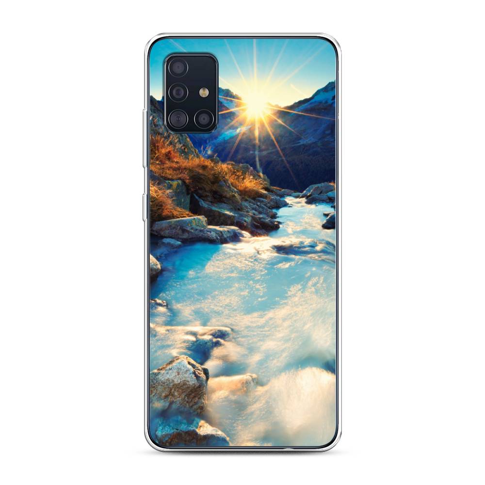 

Чехол Awog на Samsung Galaxy A51 "Восход 7", Разноцветный, 28950-4