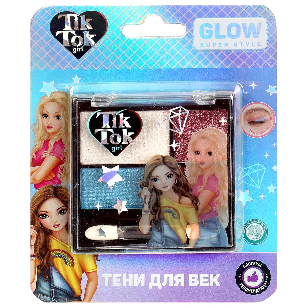 Косметика для девочек тени для век, 6,5 г TIK TOK girl YS096505-TTG