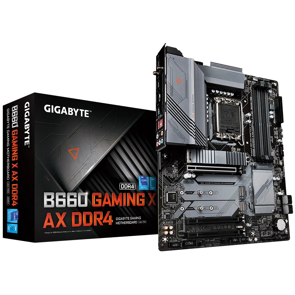 

Материнская плата Gigabyte B660 GAMING X AX DDR4, GIGABYTE B660 GAMING X AX DDR4