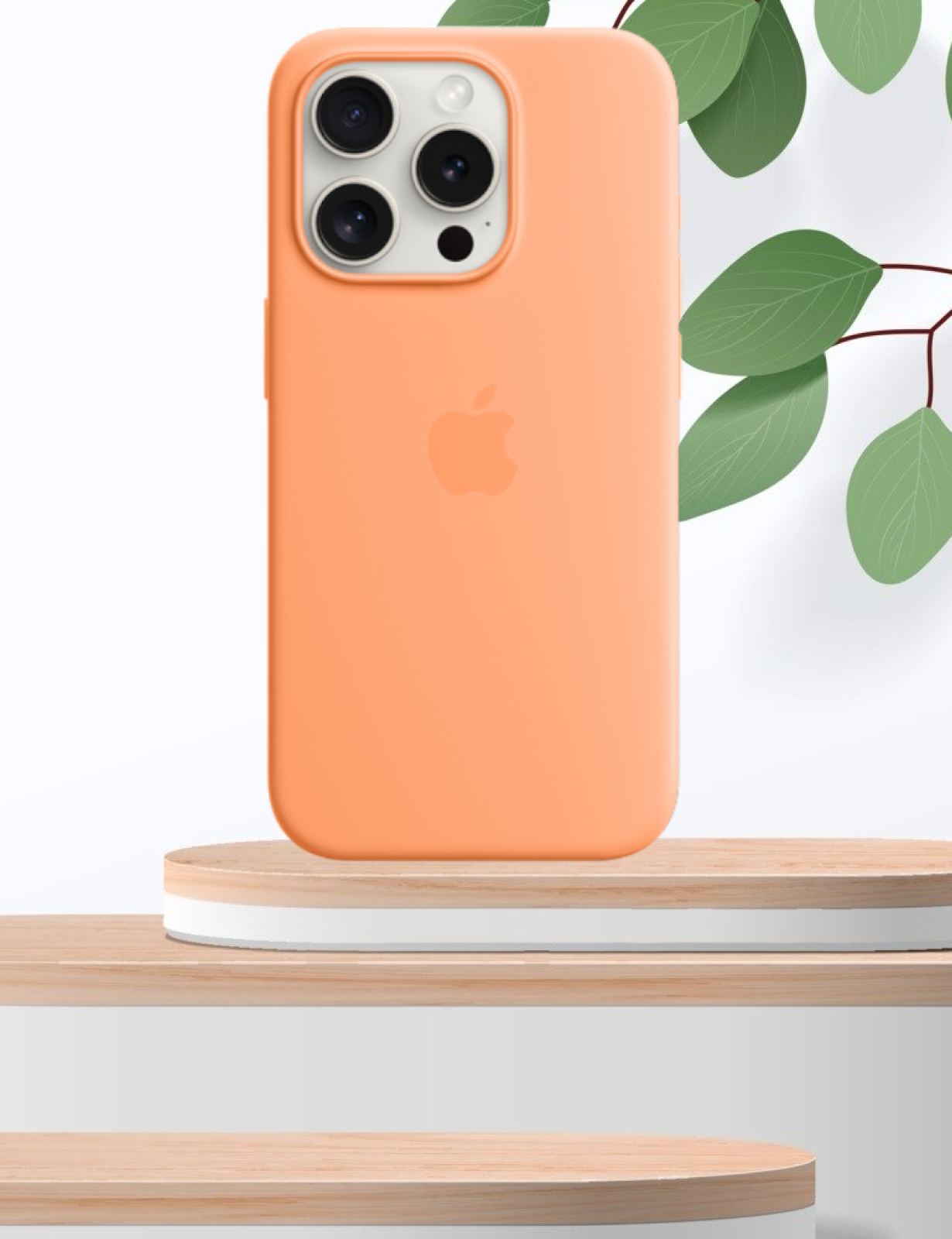 

Чехол Silicone Case Magsafe Apple Iphone 15 Pro Max Orange Sorbet, Оранжевый, Apple iPhone 15 Pro max