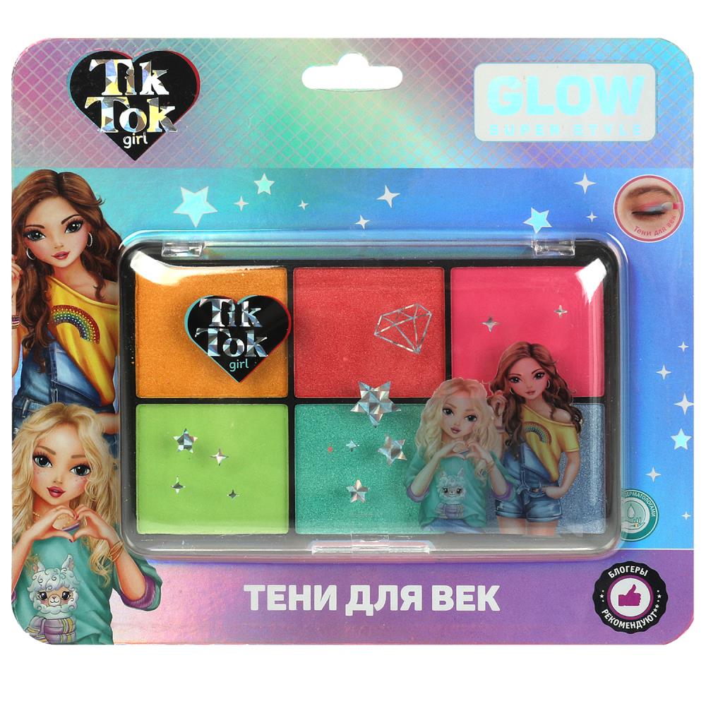 

Косметика для девочек тени для век, 23 г TIK TOK girl YS096511-TTG, Оранжевый;красный;розовый;зеленый;бирюзовый;голубой