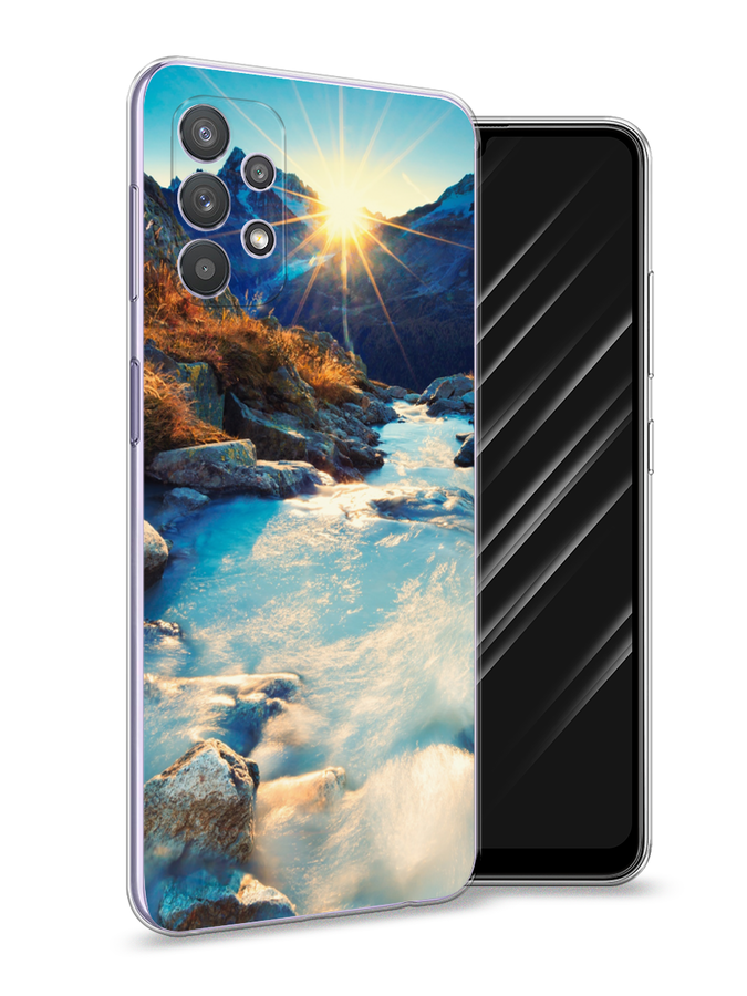 

Чехол Awog на Samsung Galaxy A32 / Самсунг A32 "Восход 7", Разноцветный, 2102050-4