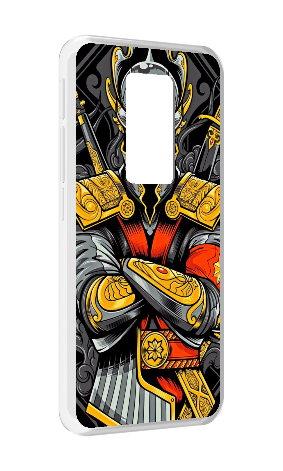 

Чехол задняя-панель-накладка-бампер MyPads самурай для Motorola Defy 2021 противоударный, Прозрачный, Tocco