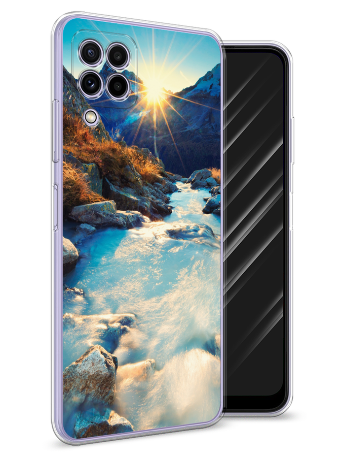 

Чехол Awog на Samsung Galaxy A22 / Самсунг A22 "Восход 7", Разноцветный, 2103150-4