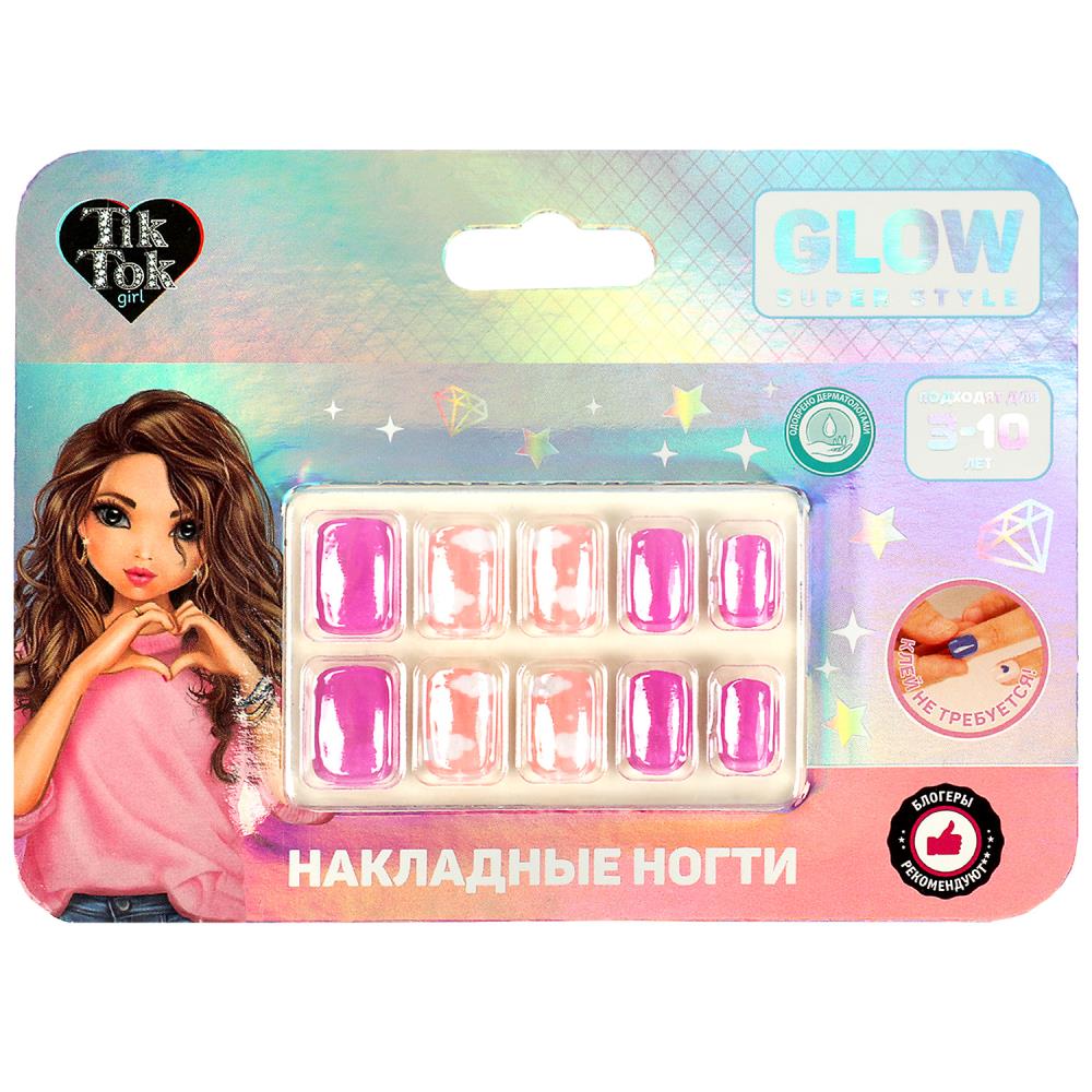 

Накладные ногти модные TIK TOK girl 97992-TTG, Розовый