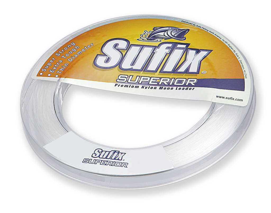 

Леска Sufix Superior Leader Clear 100м (27кг. / 0.7мм. / 100м.)