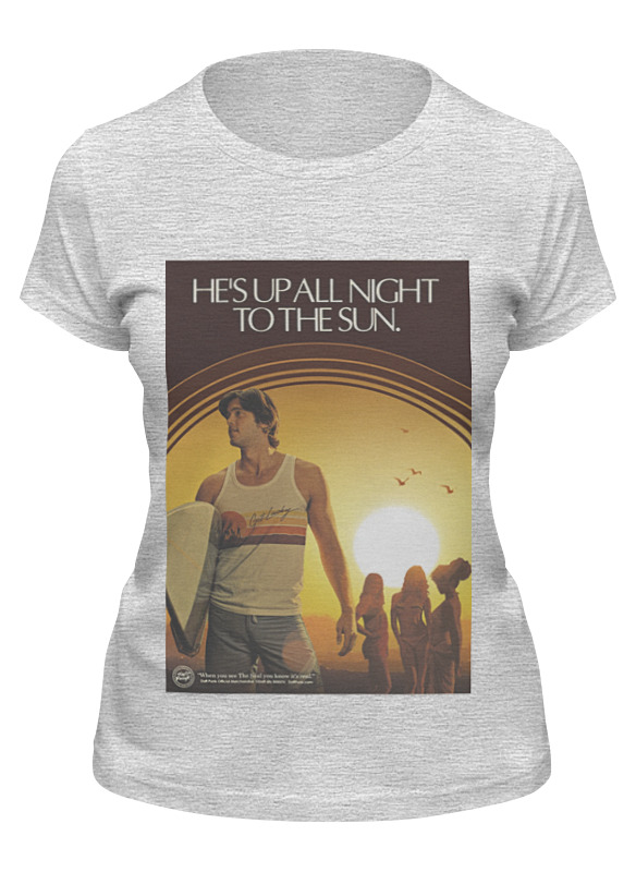 

Футболка женская Printio Daft punk серая 2XL, Серый, Daft punk