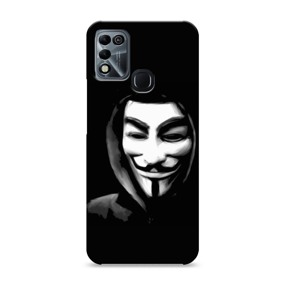 

Пластиковый чехол "Анонимус" на Infinix HOT 11 Play, 3100820-4