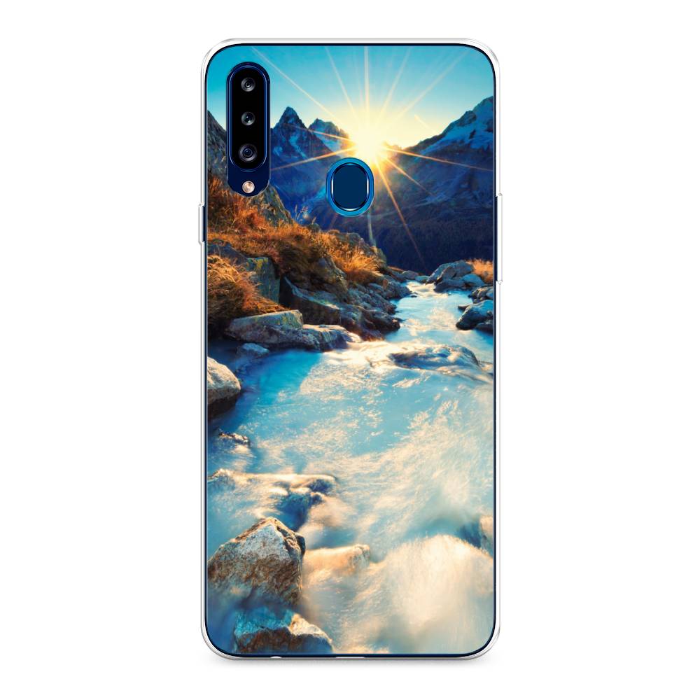 

Чехол Awog на Samsung Galaxy A20s / Самсунг A20s "Восход 7", Разноцветный, 2100850-4