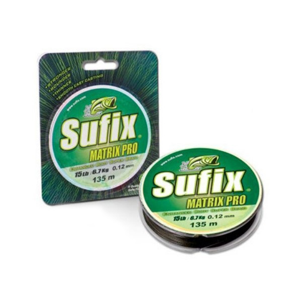 Леска Sufix Matrix Pro Midnight Green (135м/ 0.30мм/ 27кг)