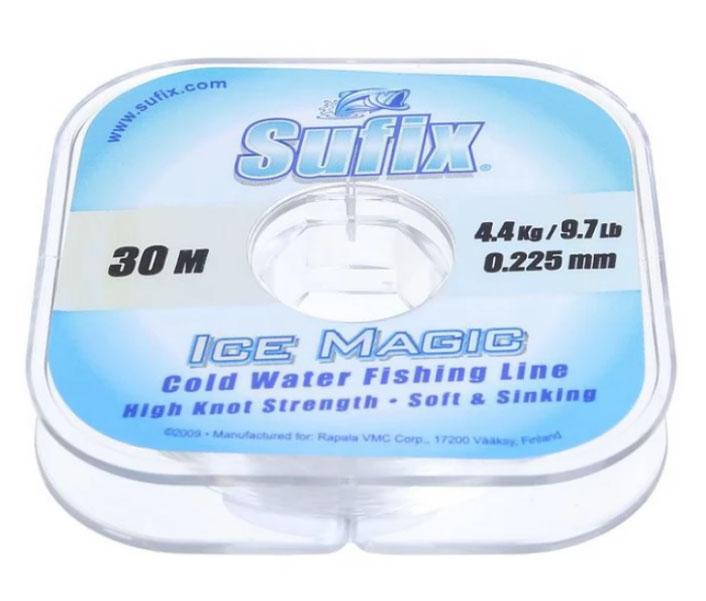 

Леска Sufix Ice Magic x12 Clear 30м, Ice Magic x12