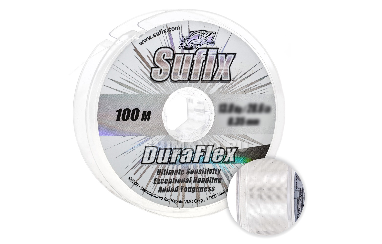 

Леска Sufix Duraflex Clear 100м (8.5 кг / 0.30 мм / 924112), Прозрачный