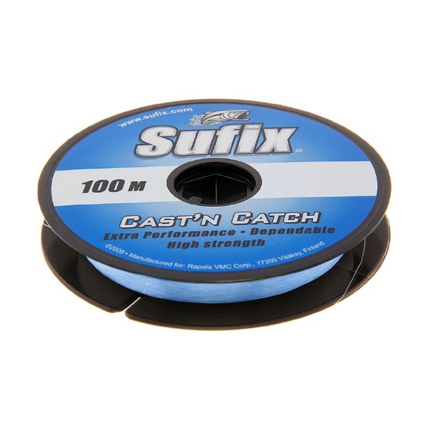 

Леска Sufix Cast'n Catch x10 Blue 100м (синяя) (9 кг / 0.40 мм), Синий