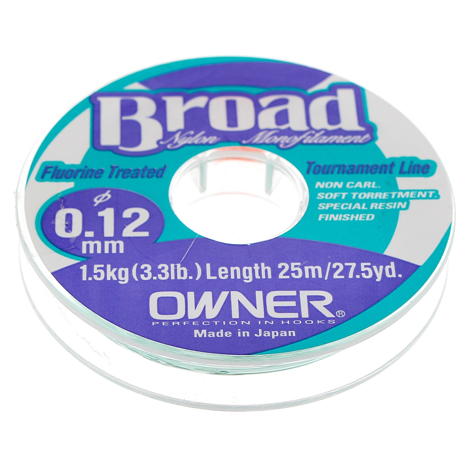 

Леска Owner Broad 25 m (0,12 mm)