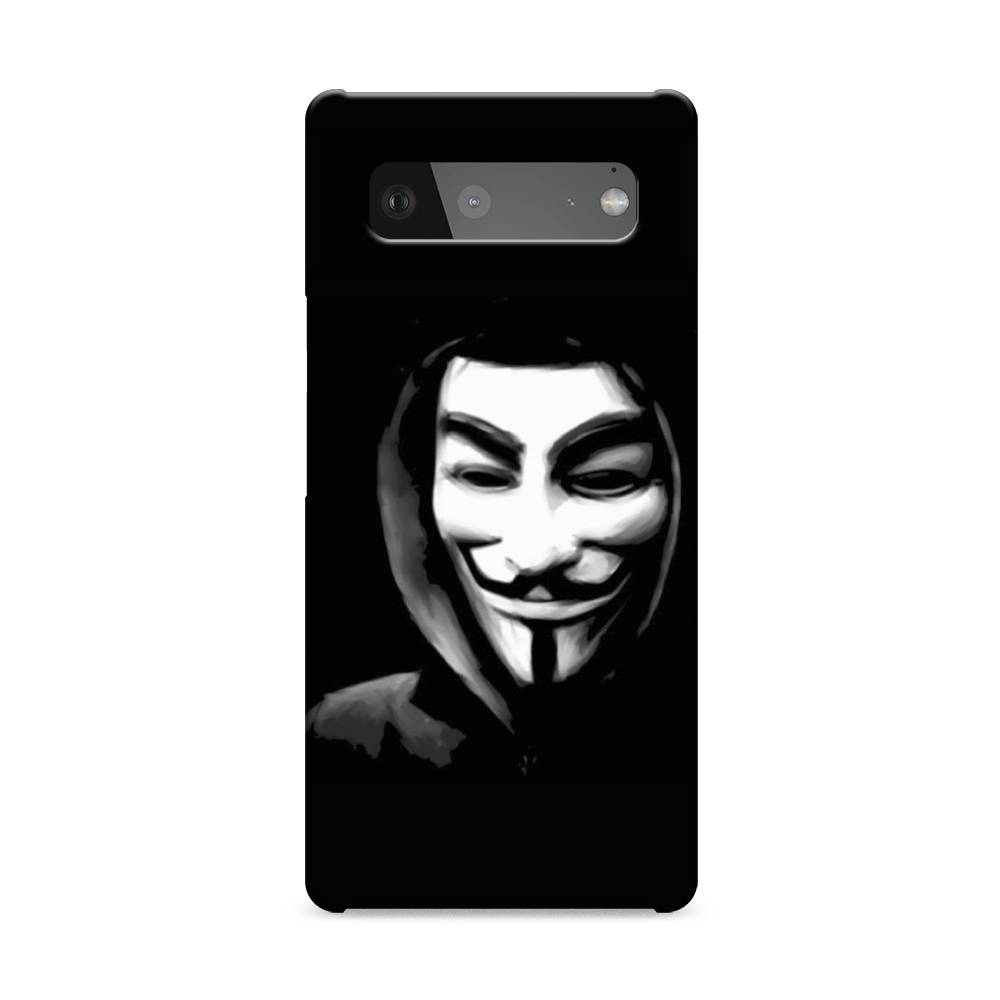 

Пластиковый чехол "Анонимус" на Google Pixel 6, 270820-4