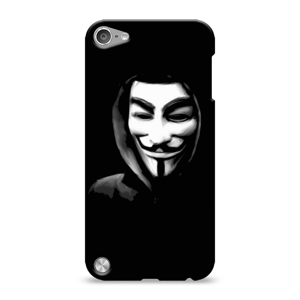 

Пластиковый чехол "Анонимус" на Apple iPod Touch, 11120-4