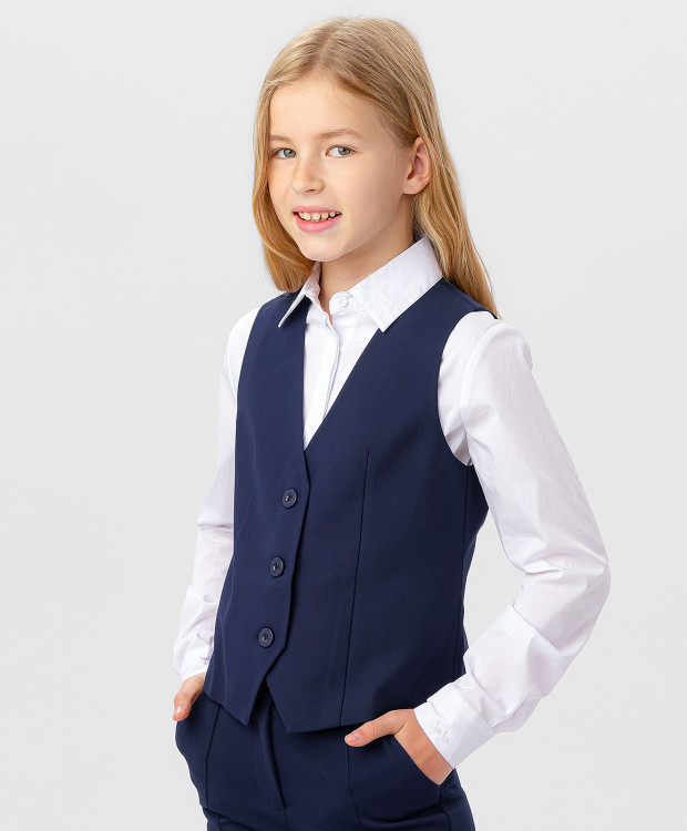 

Жилет классический темно-синий Button Blue (170), 223BBGS47011000