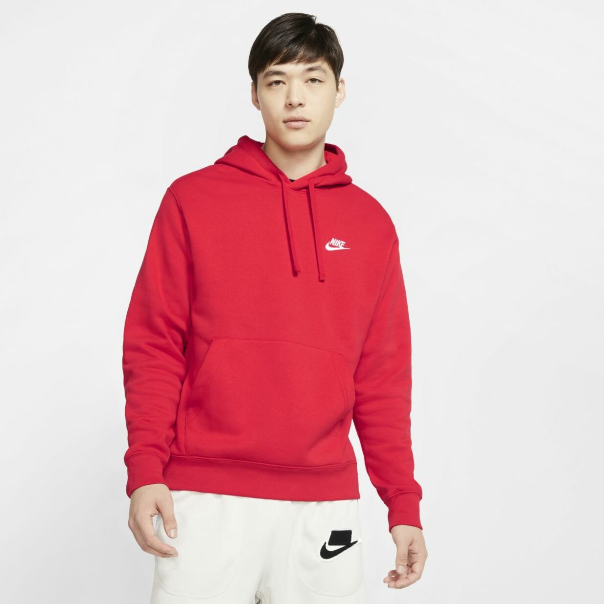 

Худи мужское Nike BV2654 красное M, Красный, BV2654