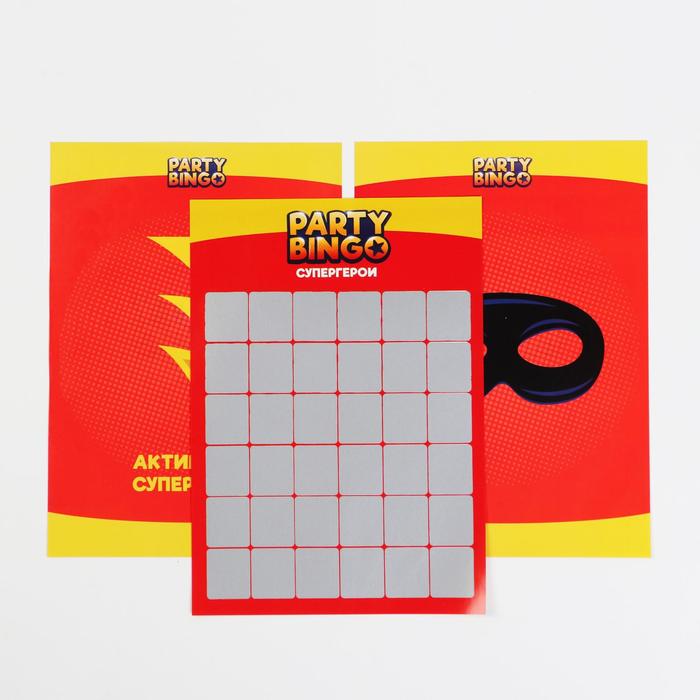 

Командная игра Лас Играс Party Bingo. Супергерои, 7+ 5309126, 5309126-1