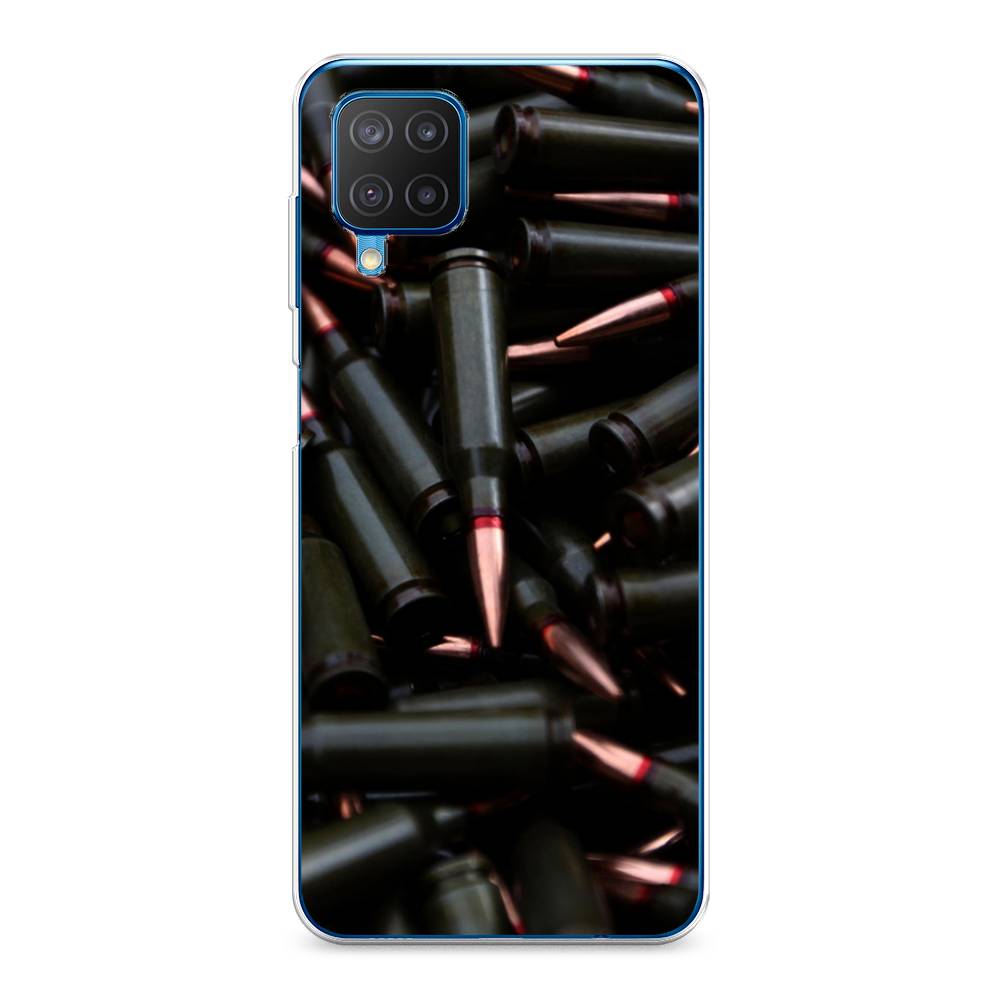 

Чехол Awog на Samsung Galaxy M12 / Самсунг M12 "Пули черные", Разноцветный, 2102650-5