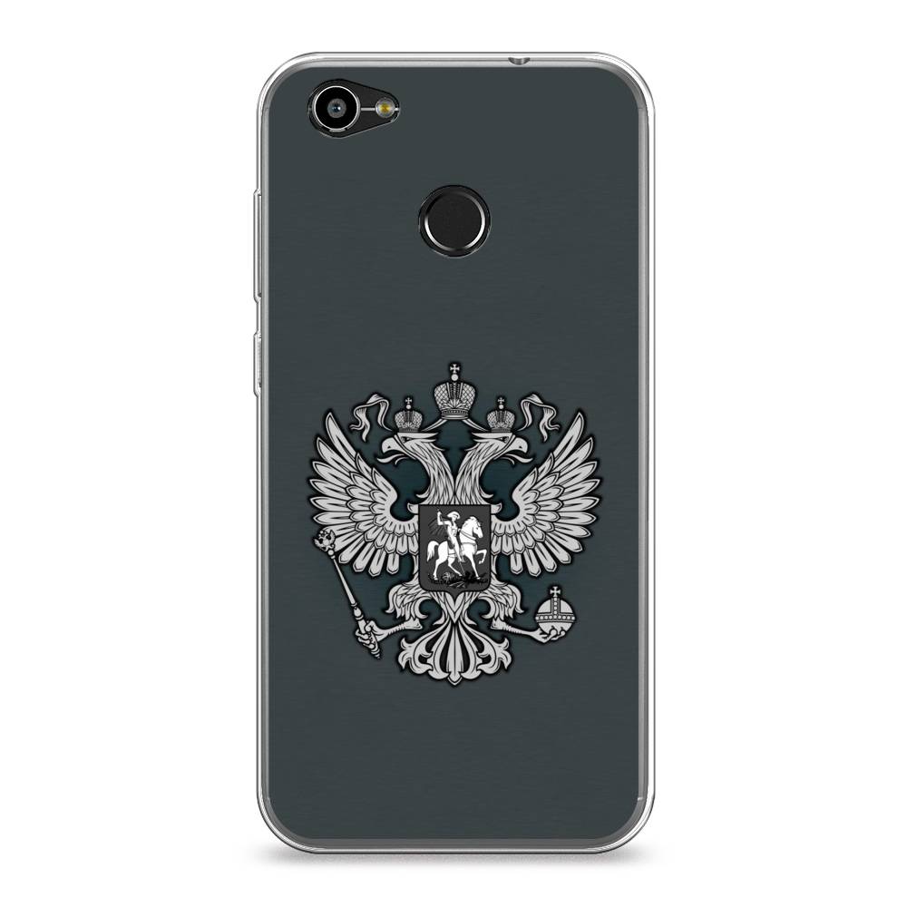 

Чехол Awog на ZTE Blade A6 / ЗТЕ Блэйд A6 "Герб России серый", 132350-5