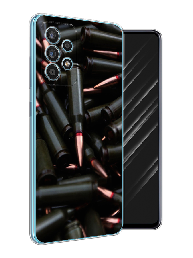 

Чехол Awog на Samsung Galaxy A52 / Самсунг A52 "Пули черные", Разноцветный, 2102450-5