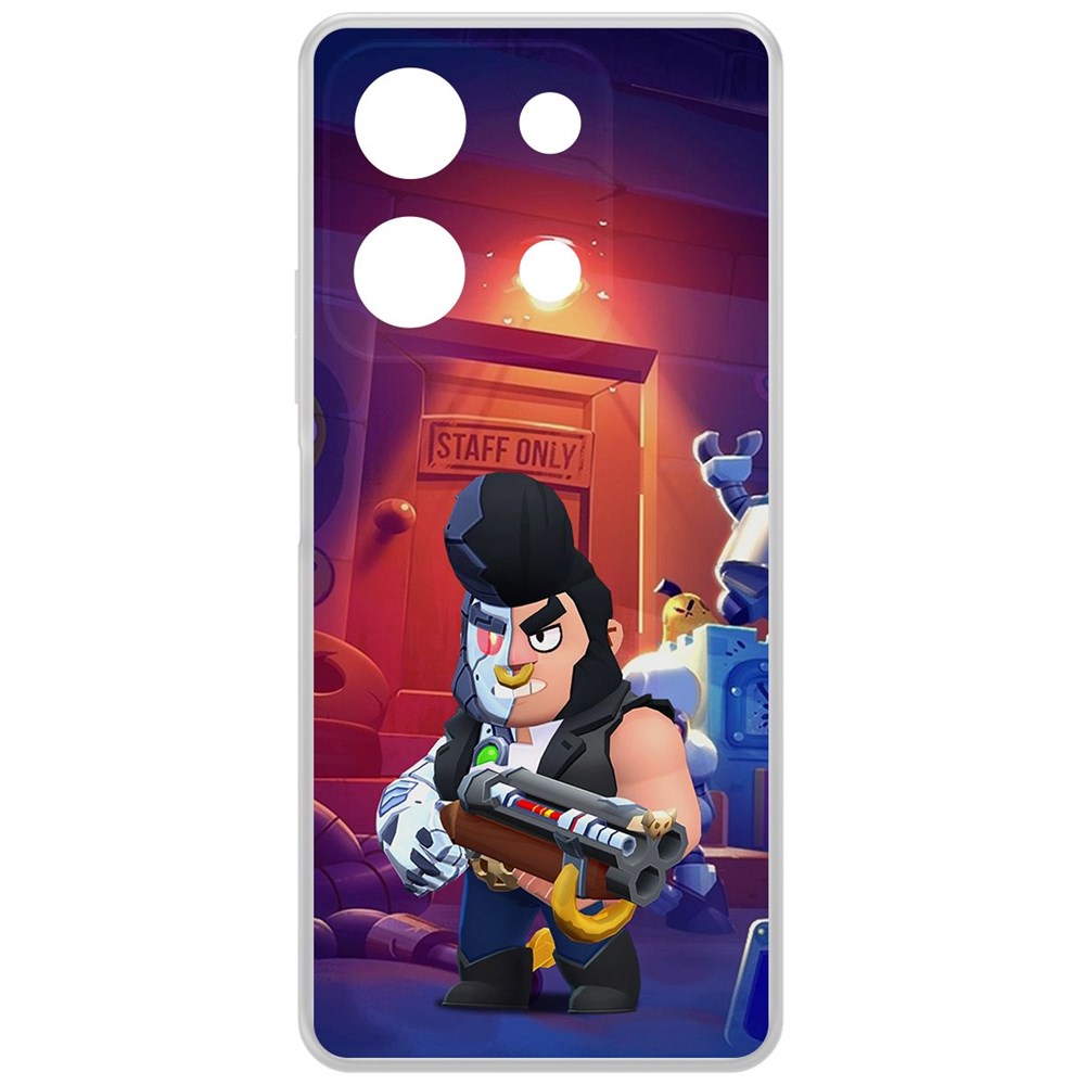 

Чехол-накладка Krutoff Clear Case Brawl Stars-Б-800 для INFINIX Note 30, Прозрачный