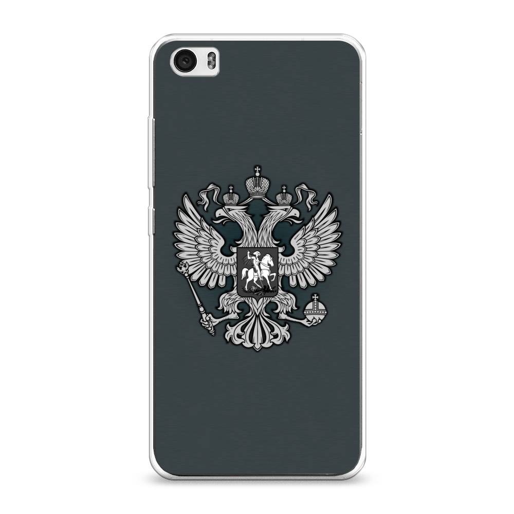 

Чехол Awog на Xiaomi Mi5 "Герб России серый", Разноцветный, 30450-5