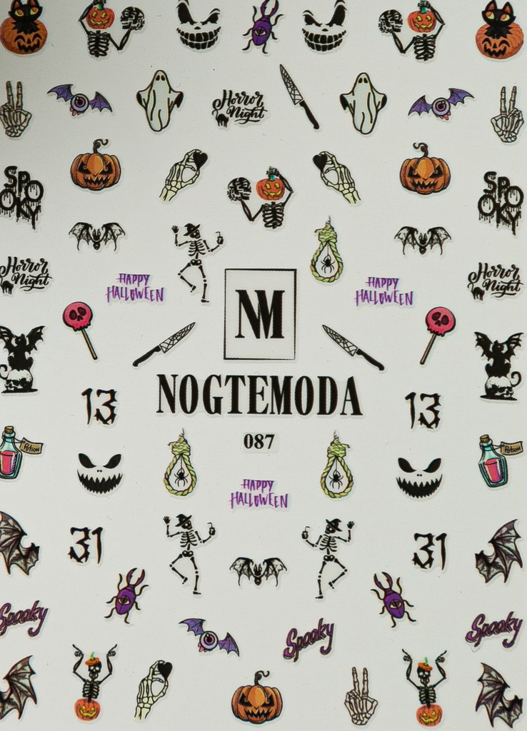 

Наклейки NogteModa №087