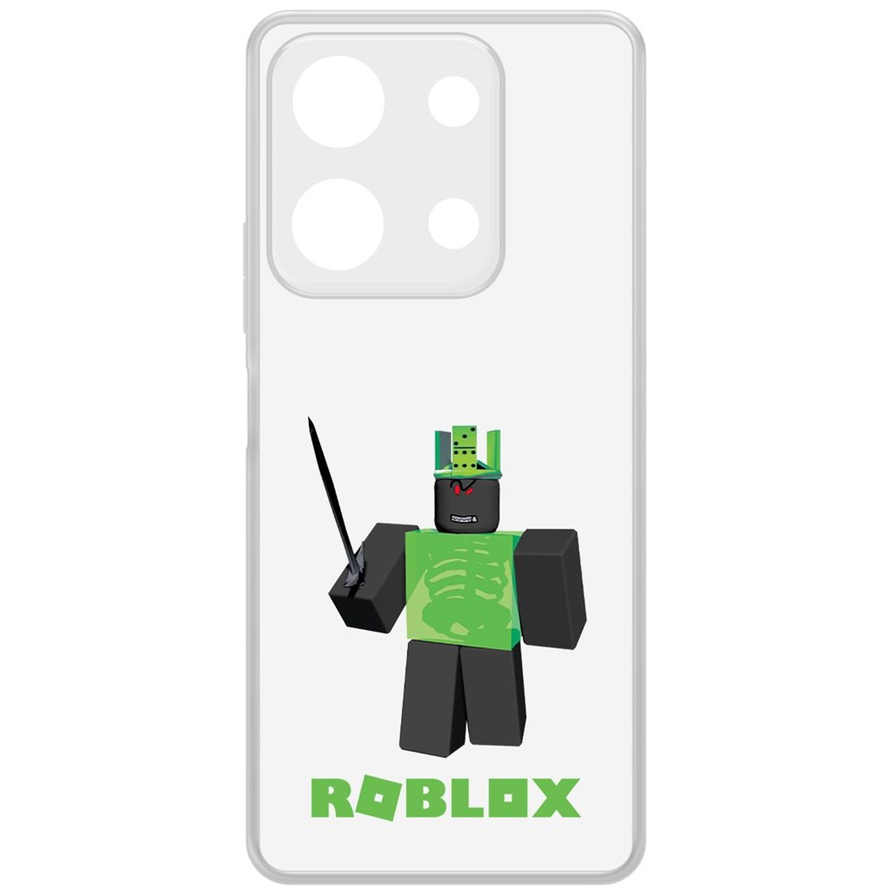 Чехол-накладка Krutoff Clear Case Roblox-1x1x1x1x1 для INFINIX Note 30