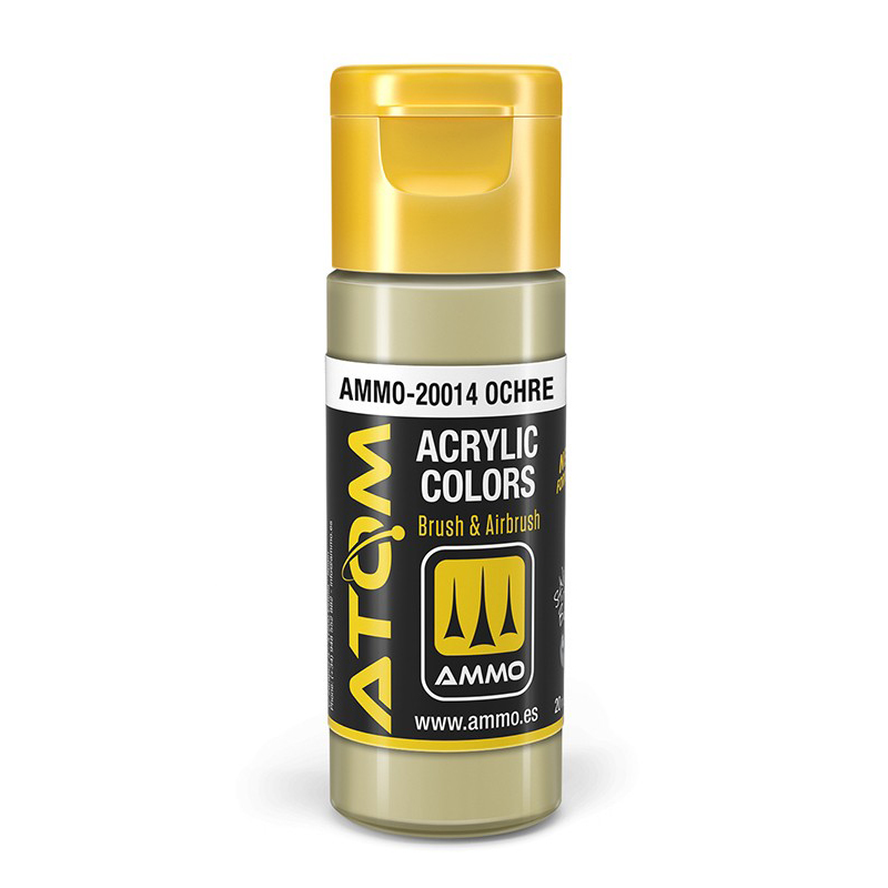 

Акриловая краска Ammo Mig Atom color Охра ATOM20014