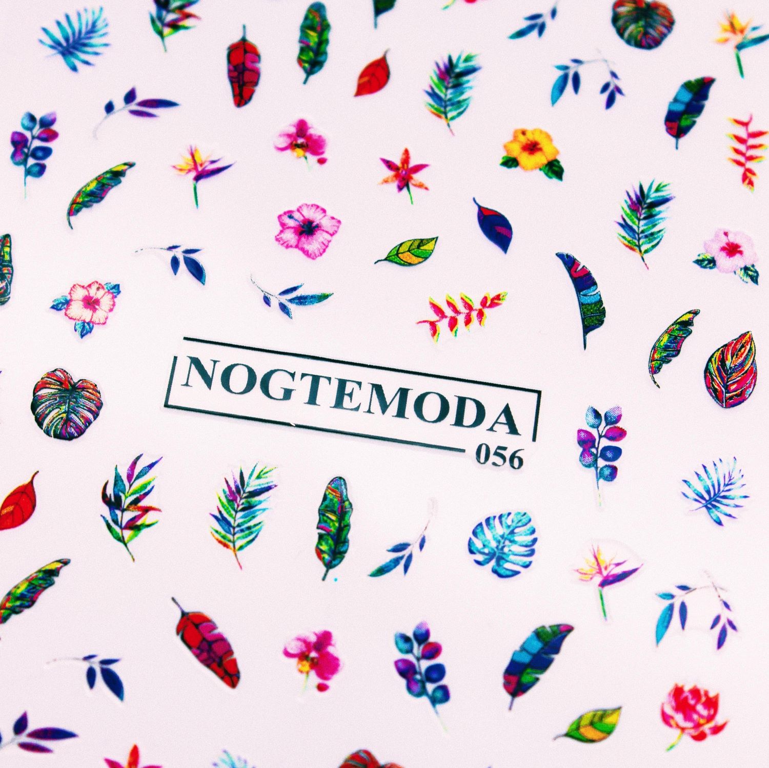 

Наклейки NogteModa №056, Разноцветный
