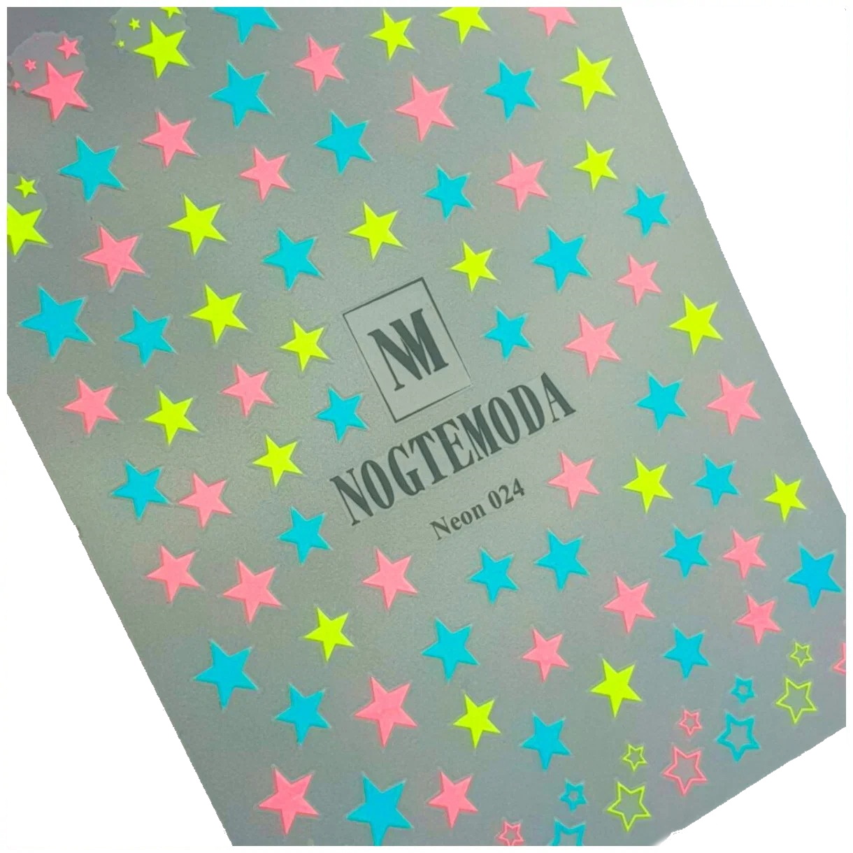 

Наклейки Neon Collection NogteModa №024, Разноцветный