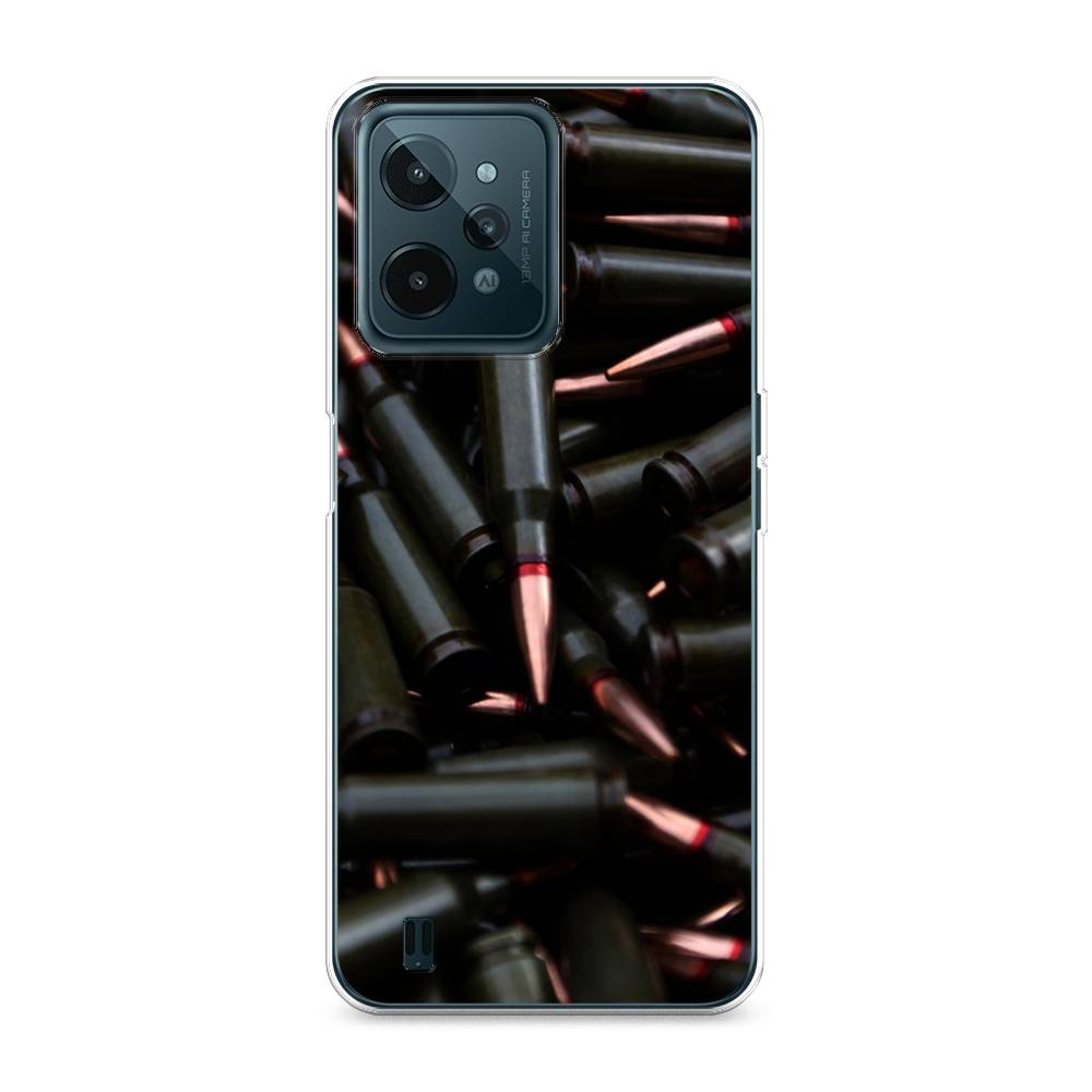 

Чехол Awog на Realme C31 "Пули черные", Разноцветный, 259350-5