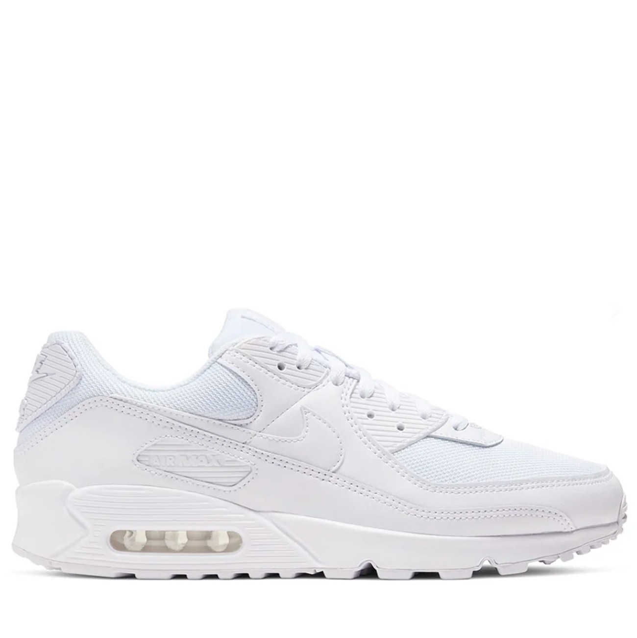 

Кроссовки мужские Nike Air Max 90 белые 44.5 EU, Белый, Air Max 90