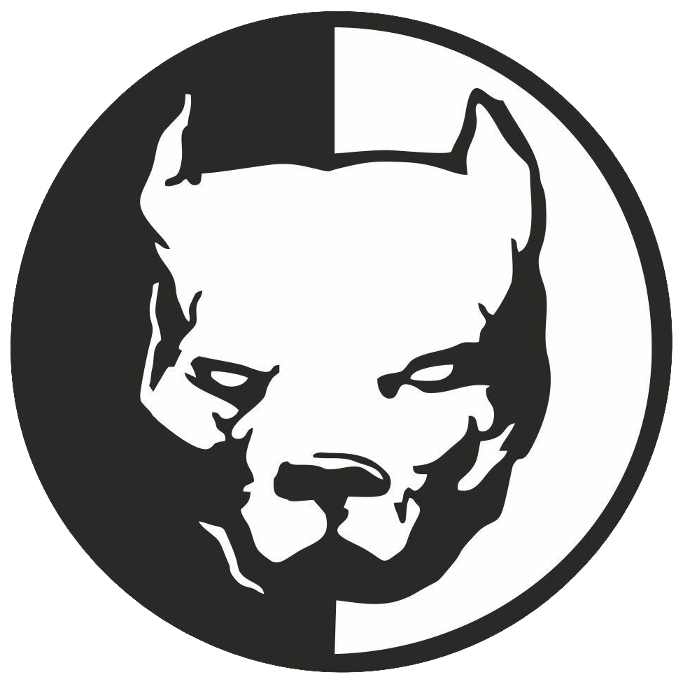 

Наклейка На Запасное Колесо Pitbull R56,5см AutoStickers 07476, Белый;черный