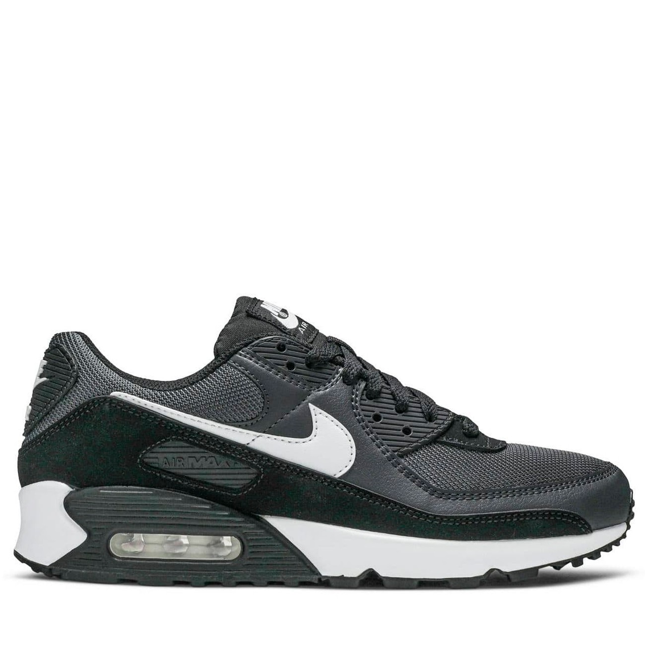 

Кроссовки мужские Nike Air Max 90 черные 45 EU, Черный, Air Max 90