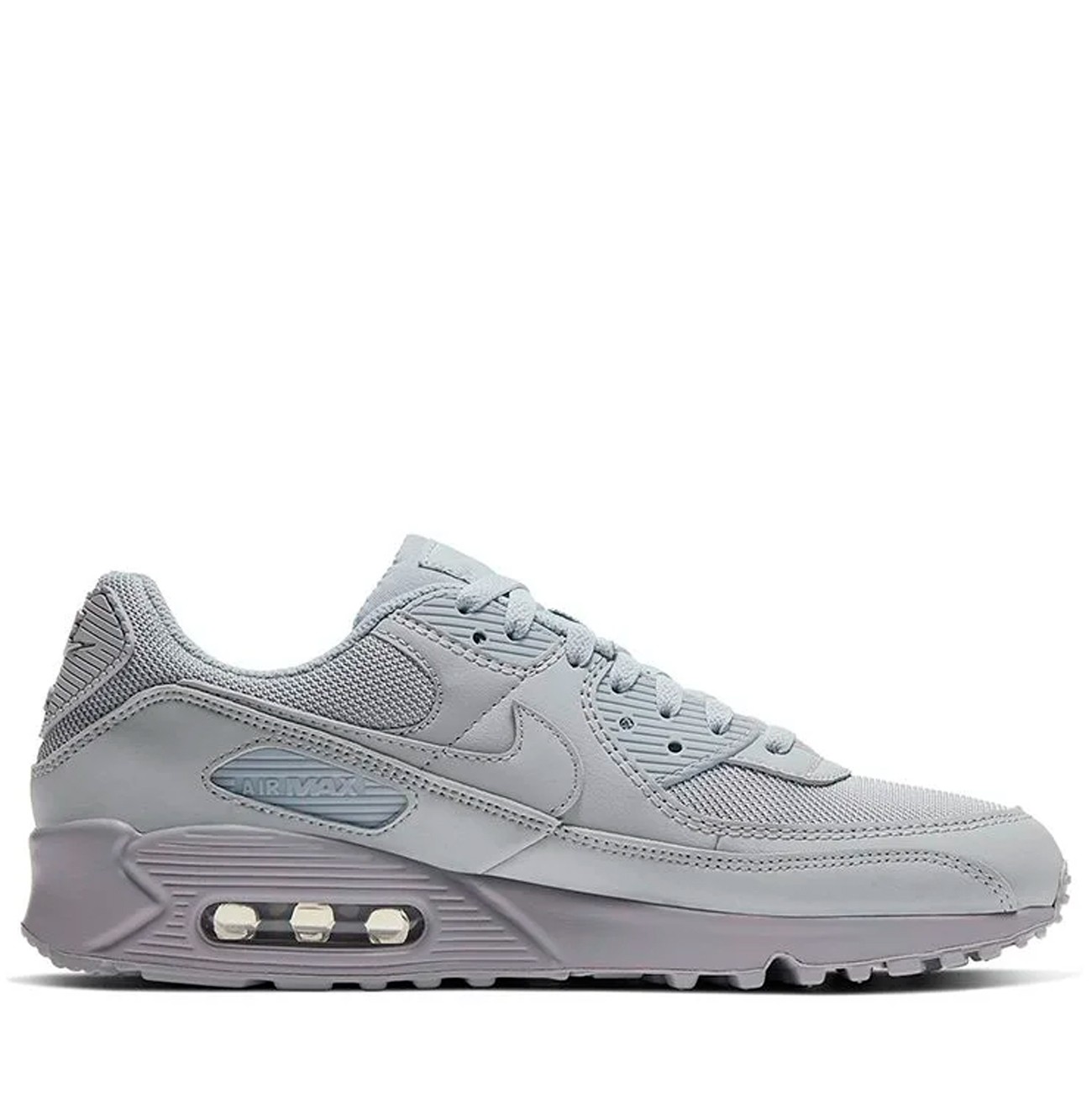 

Кроссовки мужские Nike Air Max 90 серые 44 EU, Серый, Air Max 90