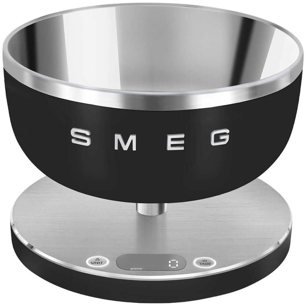 

Весы кухонные Smeg KSC01BLMWW черный, KSC01BLMWW