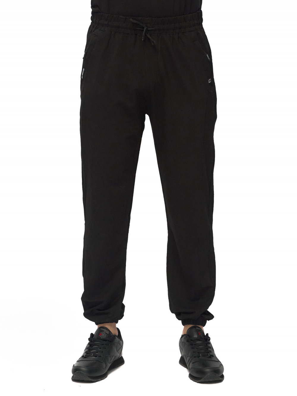 

Брюки мужские NoBrand AD007 черные 62 RU, AD007
