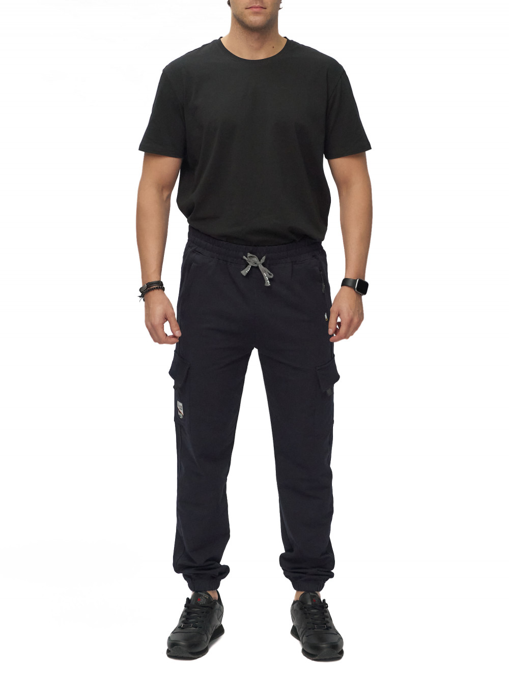 

Брюки мужские NoBrand AD224 синие 54 RU, AD224