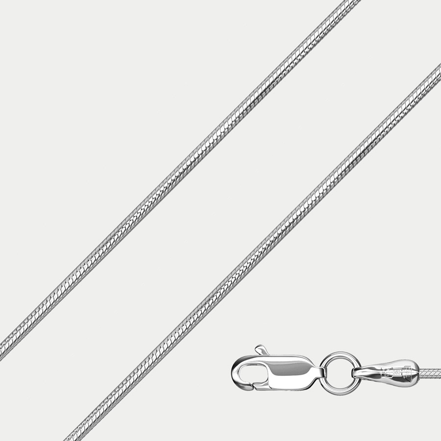 

Цепочка из белого золота 40 см Красцветмет НЦ 18-078-3 0.25, НЦ 18-078-3 0.25